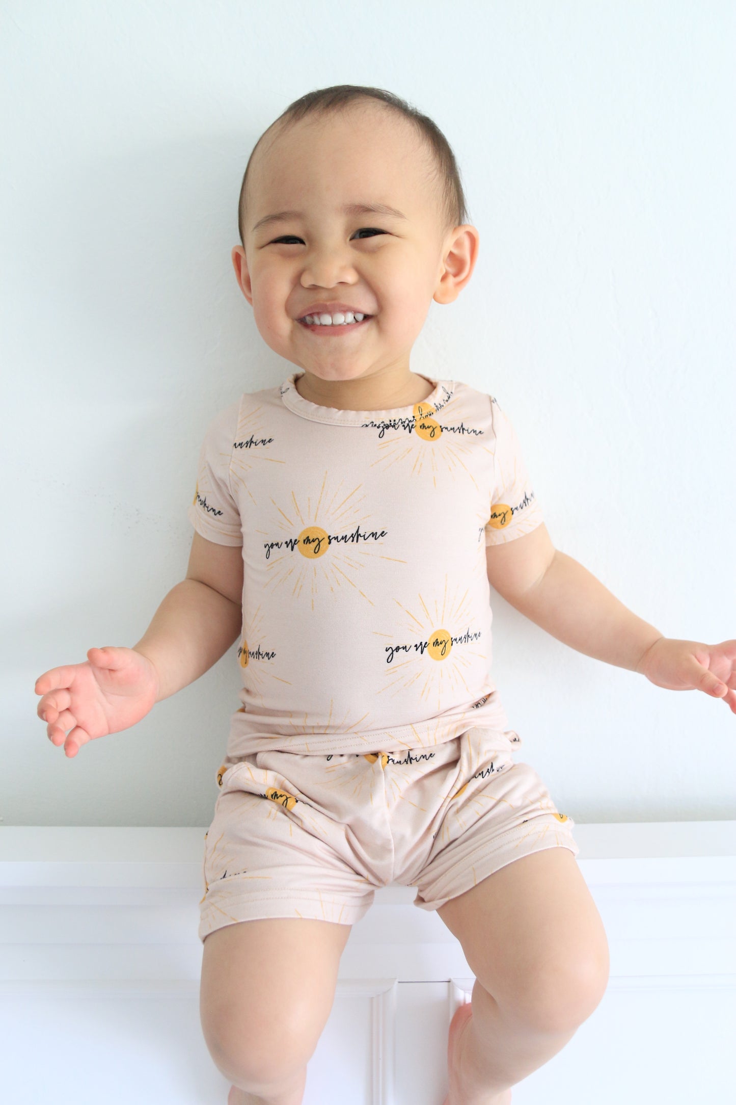 ☀️You Are My Sunshine☀️ Toddler Sleep Short Set