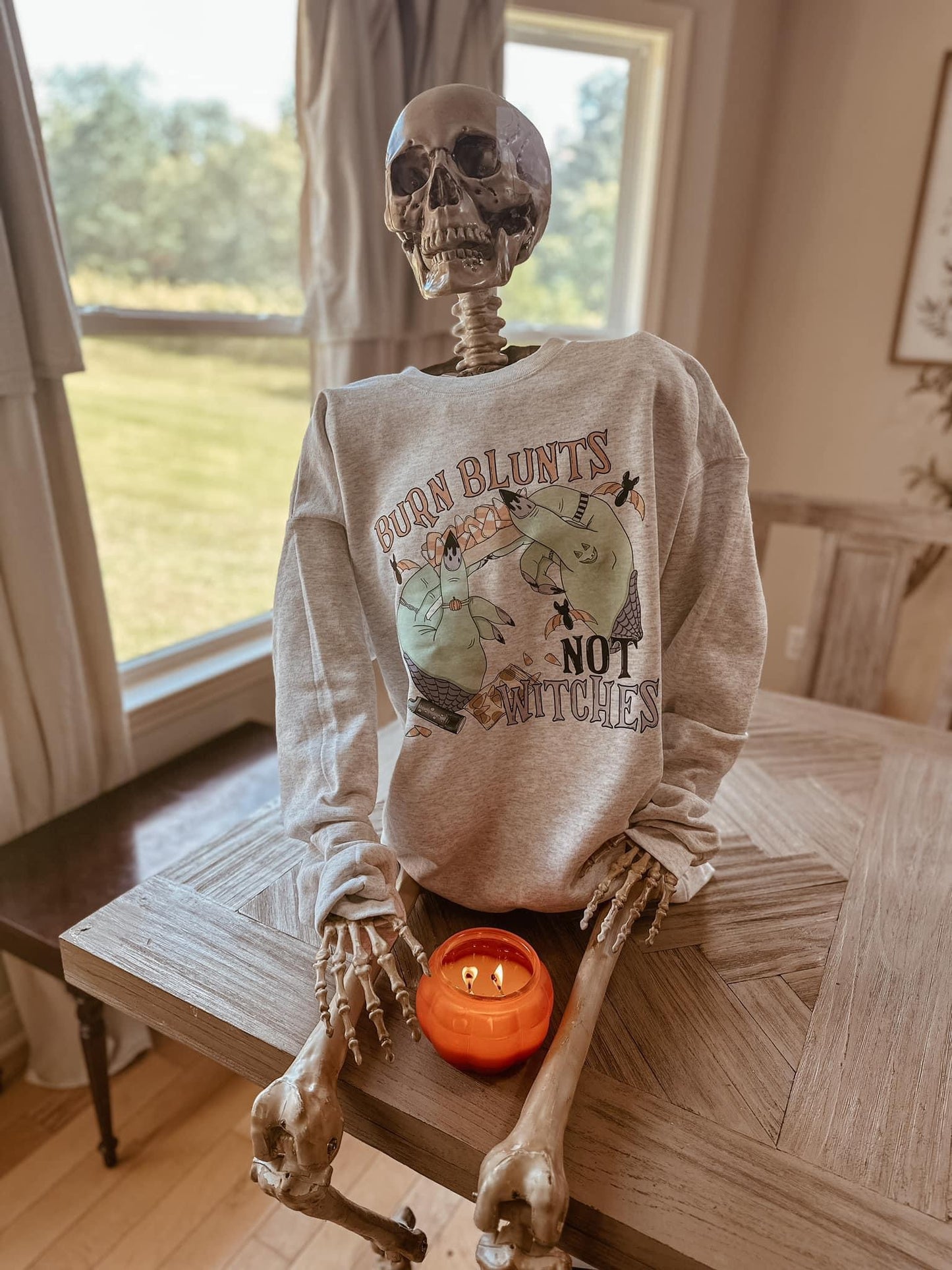 Burn Bl✨nts Not Witches Crewneck