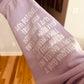 Mama W/ Affirmations on Sleeve Comfort Color Crewneck